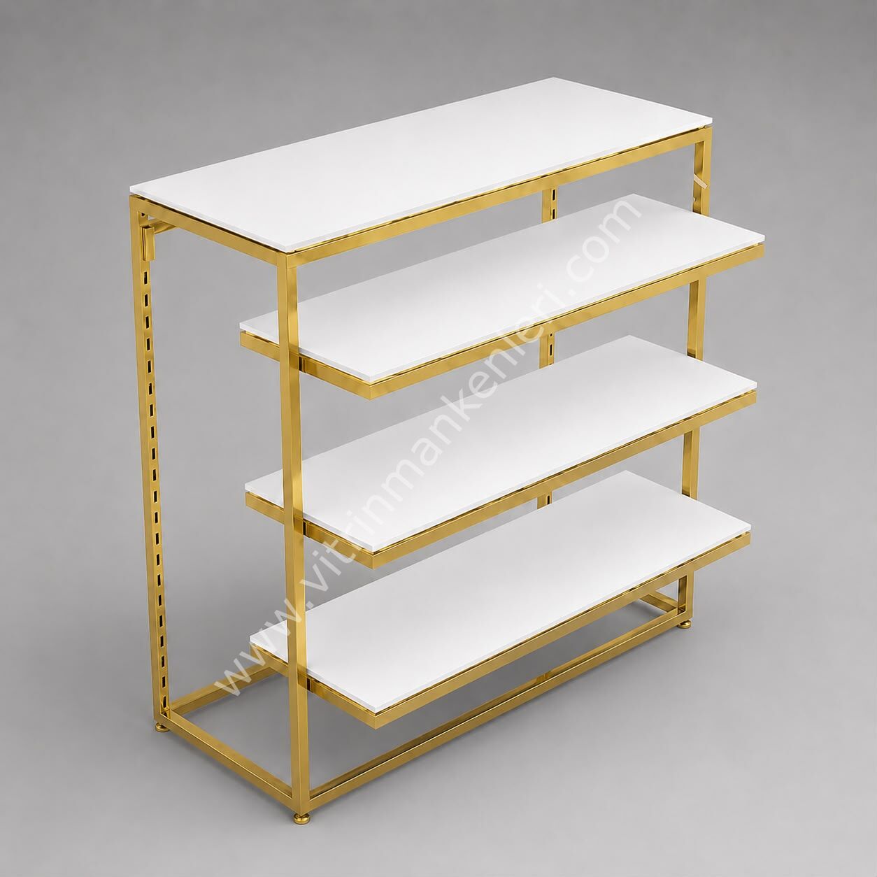 Orta Stand GOLD KAPLAMA - BEYAZ