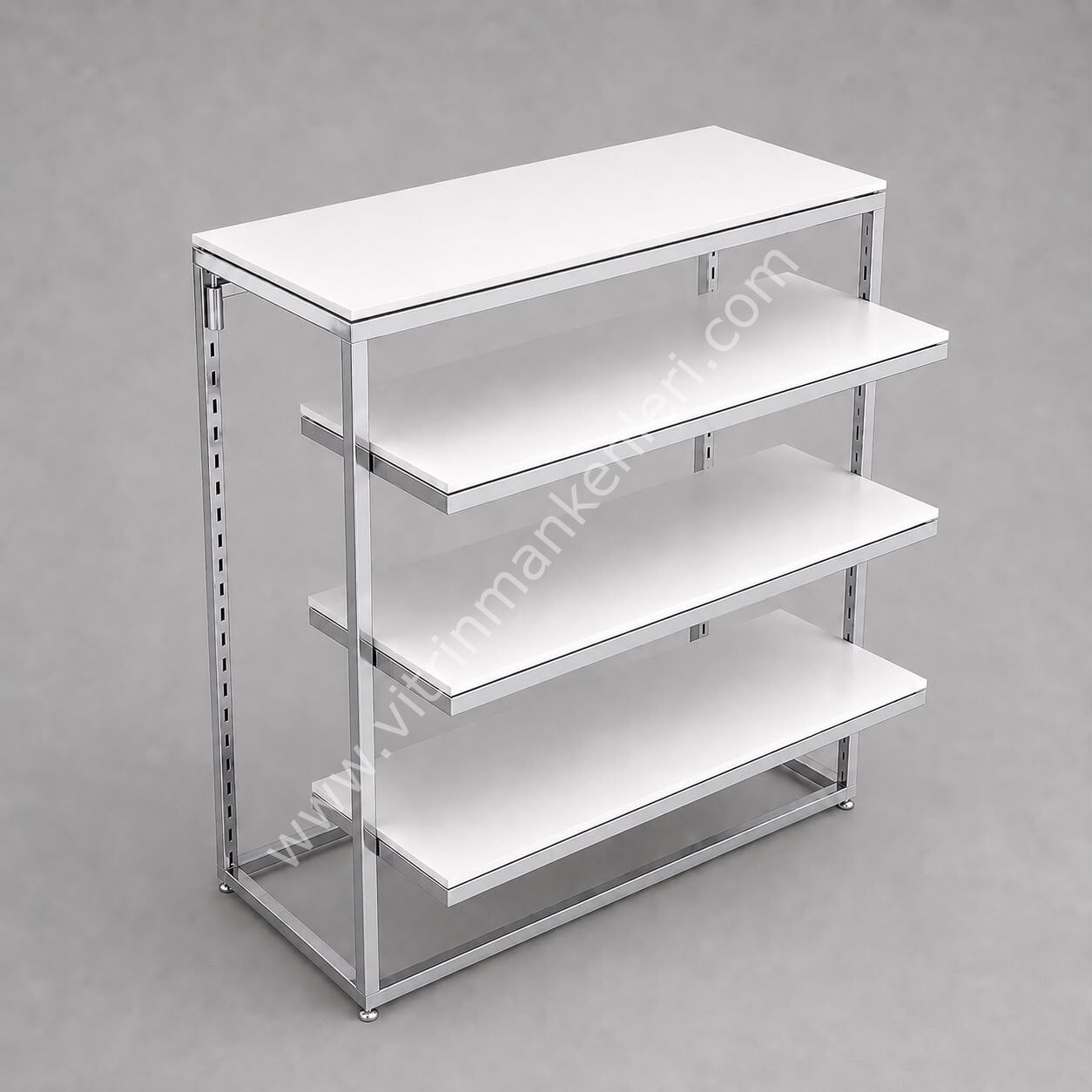 Orta Stand KROM KAPLAMA - BEYAZ