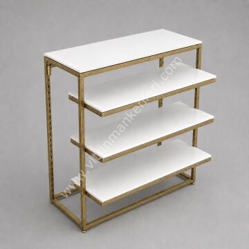 Orta Stand GOLD ESKİTME - BEYAZ