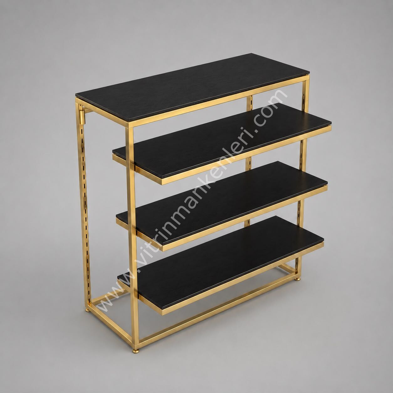Orta Stand GOLD STATİK BOYA - SİYAH