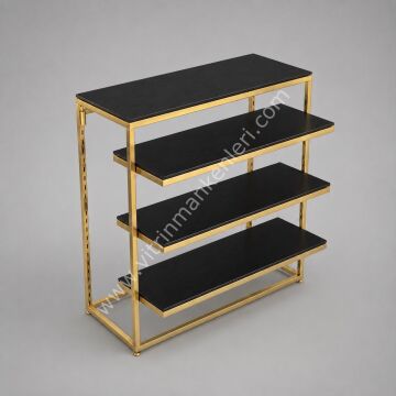 Orta Stand GOLD STATİK BOYA - SİYAH