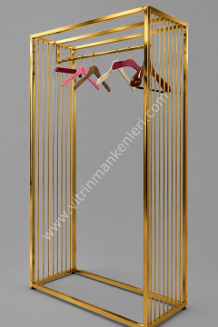 ABİYE ELBİSE STANDI GOLD KAPLAMA