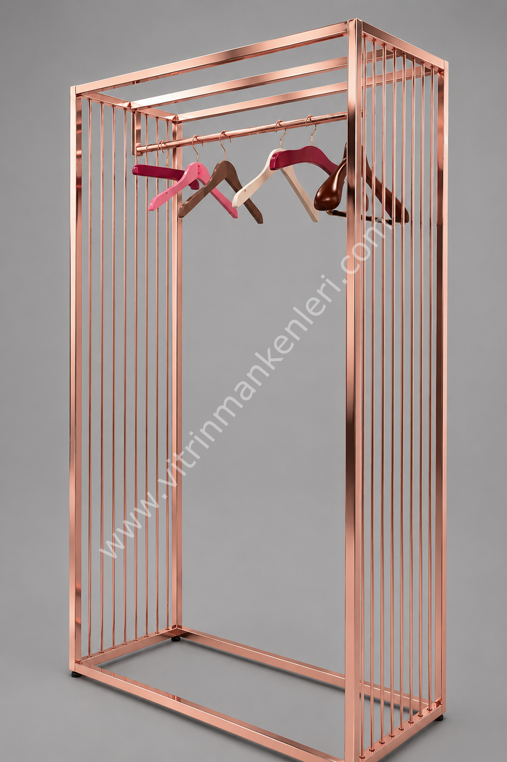 ABİYE ELBİSE STANDI ROSE GOLD