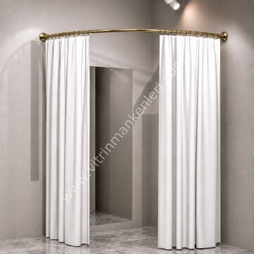 PERDE KABİN DEMİRİ GOLD ESKİTME
