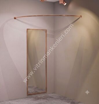 PERDE KABİN DEMİRİ ROSE GOLD