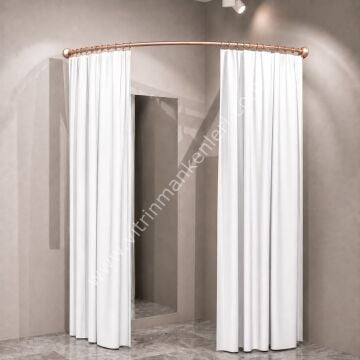 PERDE KABİN DEMİRİ ROSE GOLD