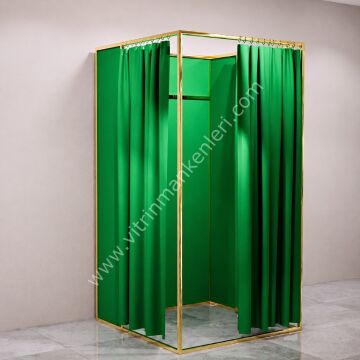 PERDE KABİN DEMİRİ GOLD KAPLAMA