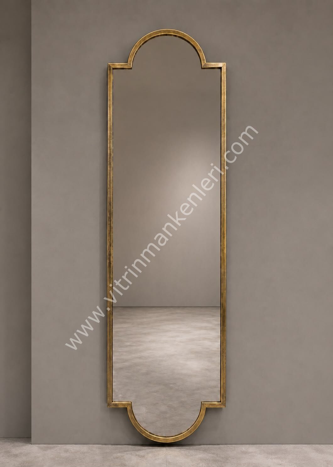Dekoratif Ayna GOLD ESKİTME