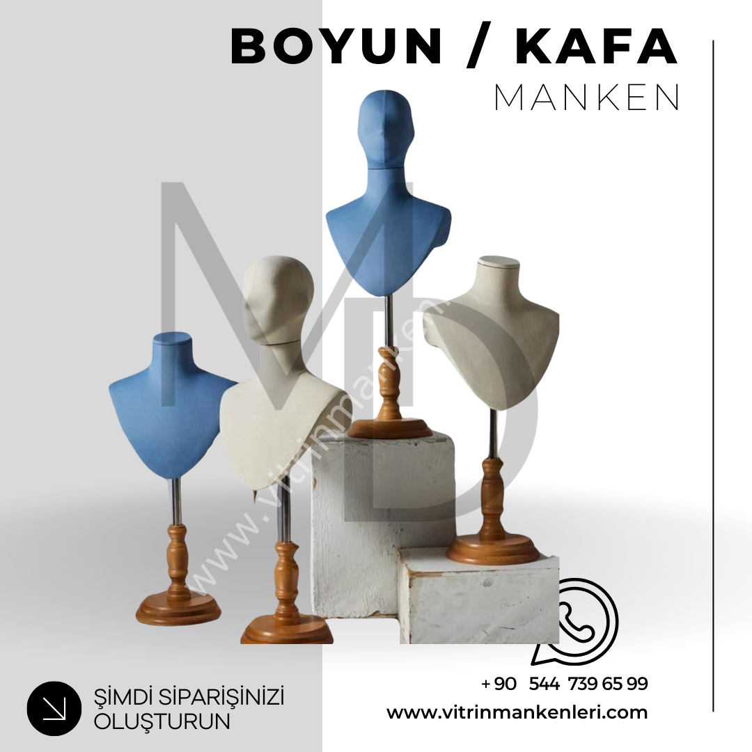 Boyun/Kafa Manken(1 Adet)