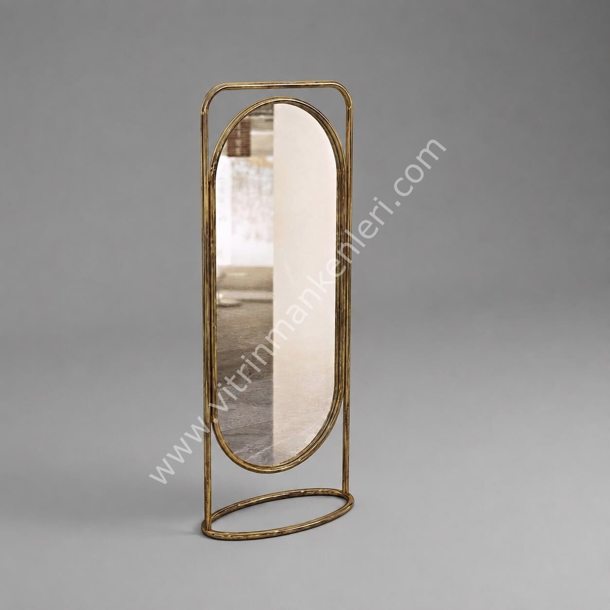 Dekoratif Ayna GOLD ESKİTME