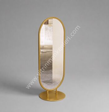 Dekoratif Ayna GOLD STATİK BOYA
