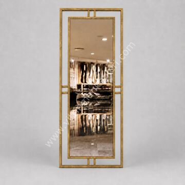 Dekoratif Ayna GOLD ESKİTME