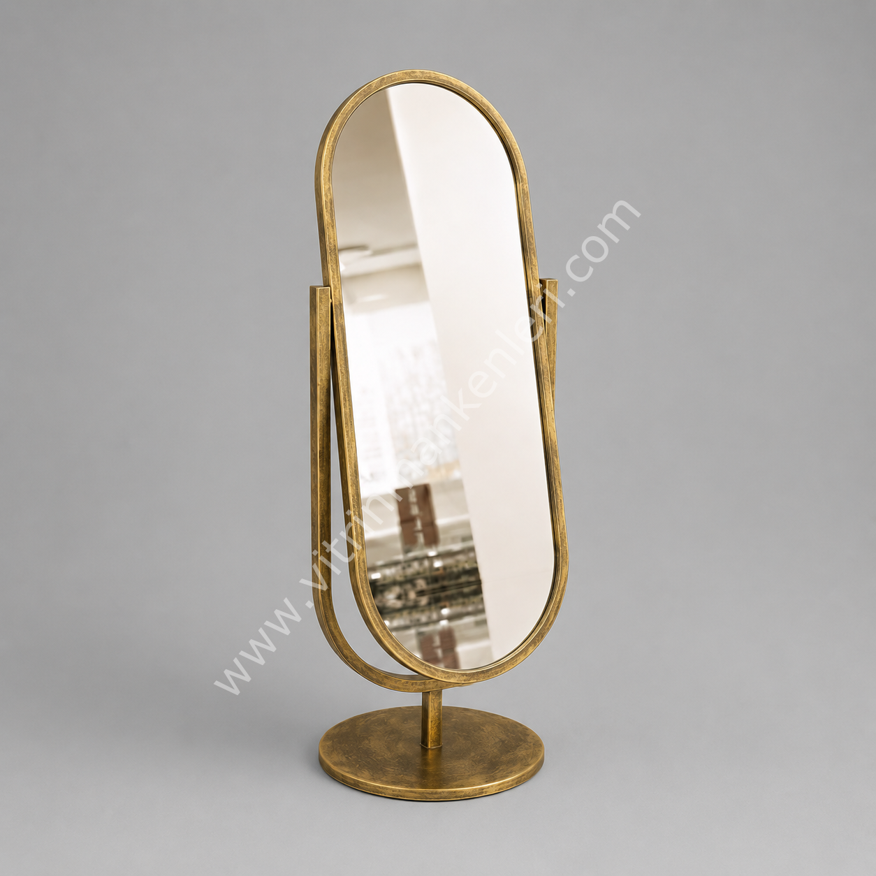 Dekoratif Ayna GOLD ESKİTME