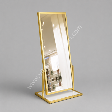 Dekoratif Ayna GOLD STATİK BOYA