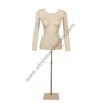 Hayalet Manken Ayaklı Kadın U Yaka