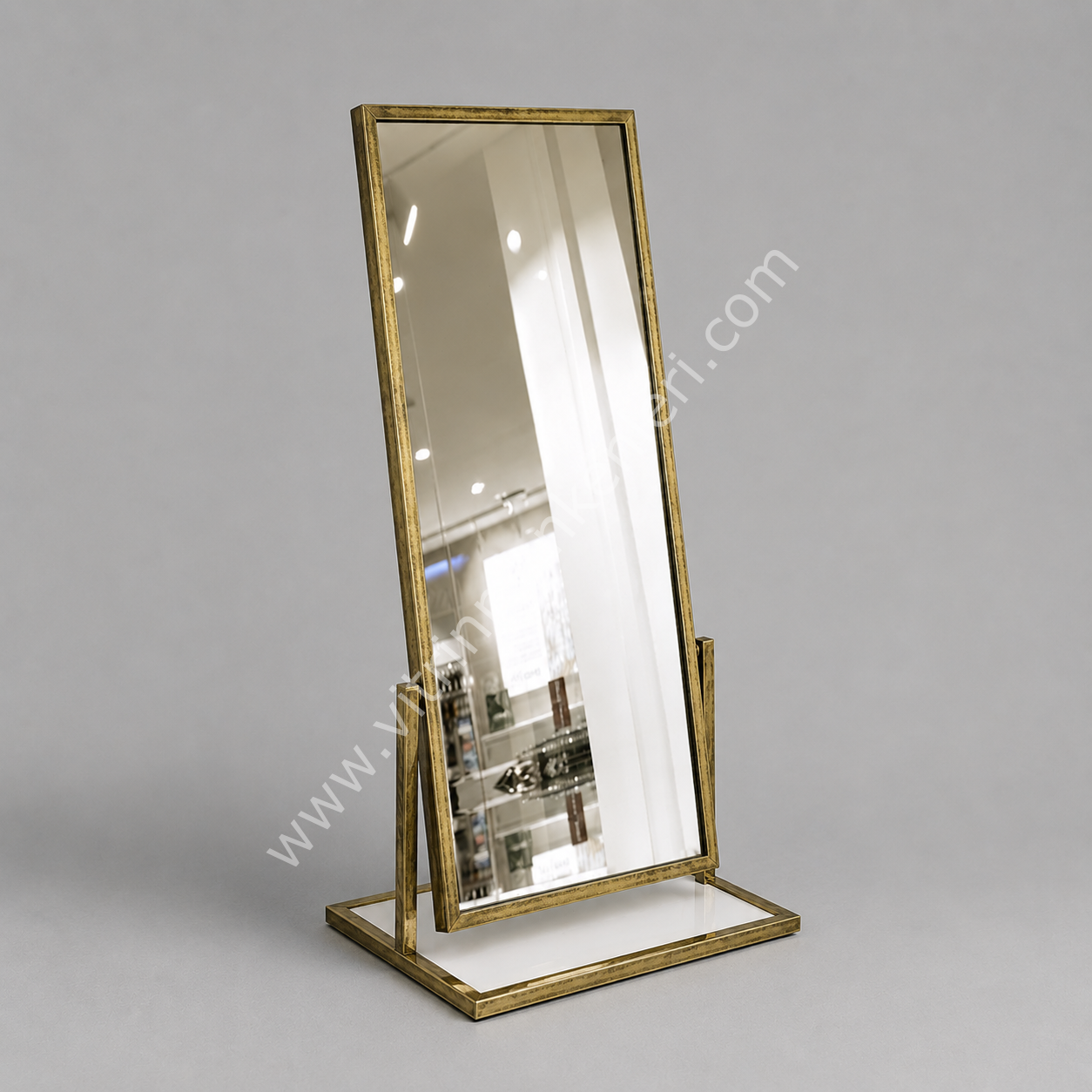 Dekoratif Ayna GOLD ESKİTME