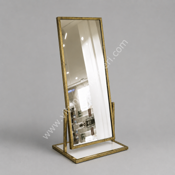 Dekoratif Ayna GOLD ESKİTME