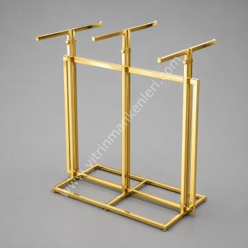 6'LI AHTAPOT ORTA STAND GOLD KAPLAMA