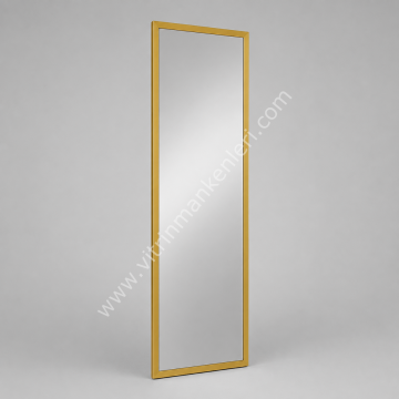 Dekoratif Ayna GOLD STATİK BOYA