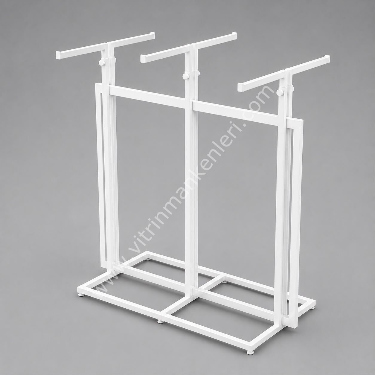6'LI AHTAPOT ORTA STAND BEYAZ