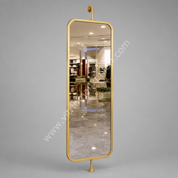 Dekoratif Ayna GOLD STATİK BOYA