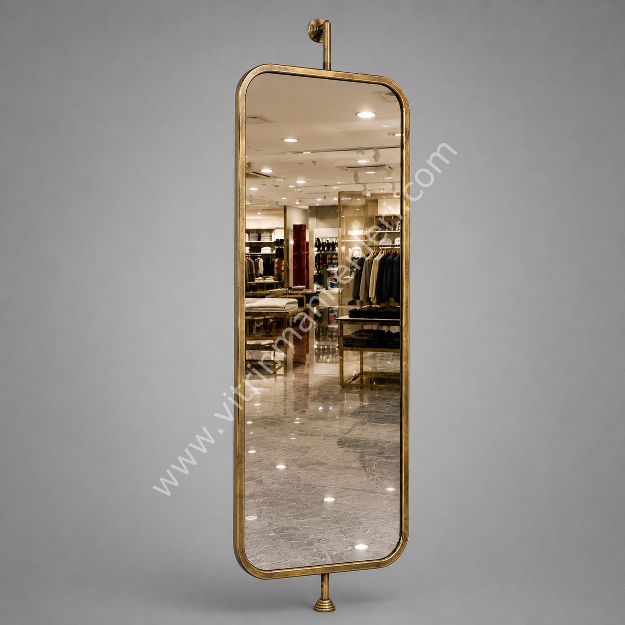 Dekoratif Ayna GOLD ESKİTME