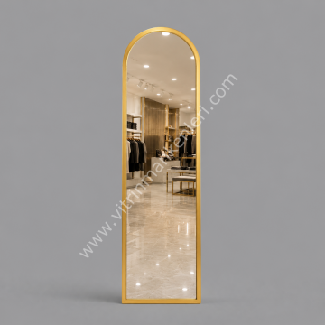 Dekoratif Ayna GOLD STATİK BOYA