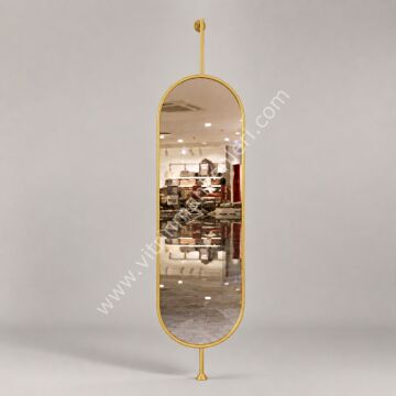 Dekoratif Ayna GOLD STATİK BOYA