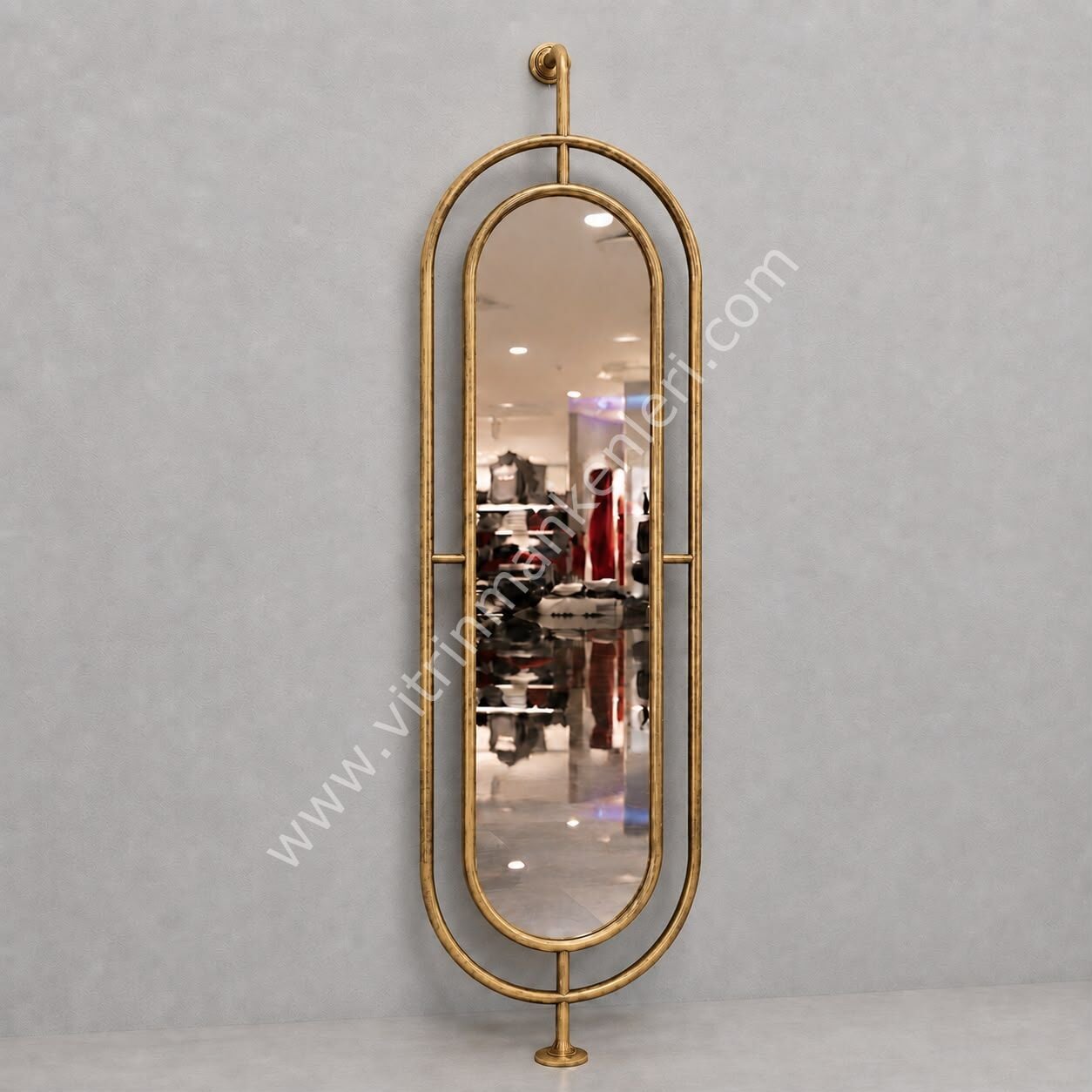 Dekoratif Ayna GOLD ESKİTME