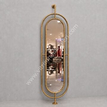 Dekoratif Ayna GOLD ESKİTME