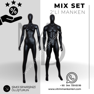 Mix Set 2'li Manken