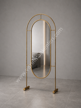 Dekoratif Ayna GOLD ESKİTME