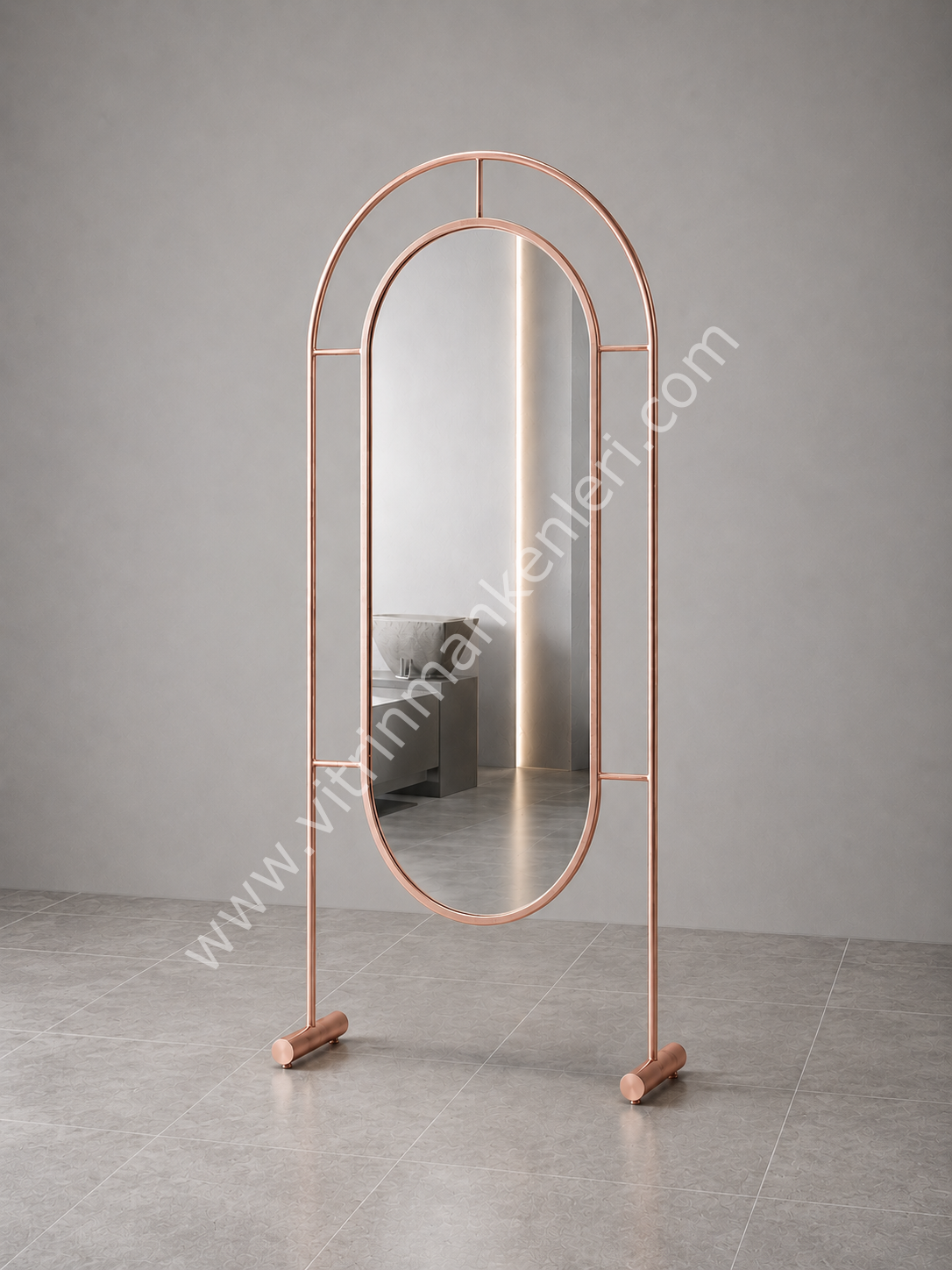 Dekoratif Ayna ROSE GOLD