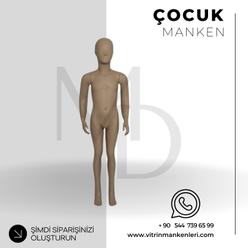 Çocuk Vitrin Mankeni