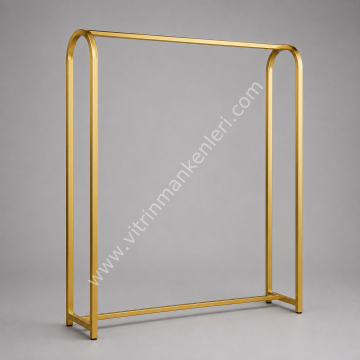 Gelinlik Abiye Orta Stand GOLD STATİK BOYA