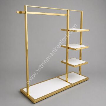 MAGAZA ORTA STAND GOLD KAPLAMA