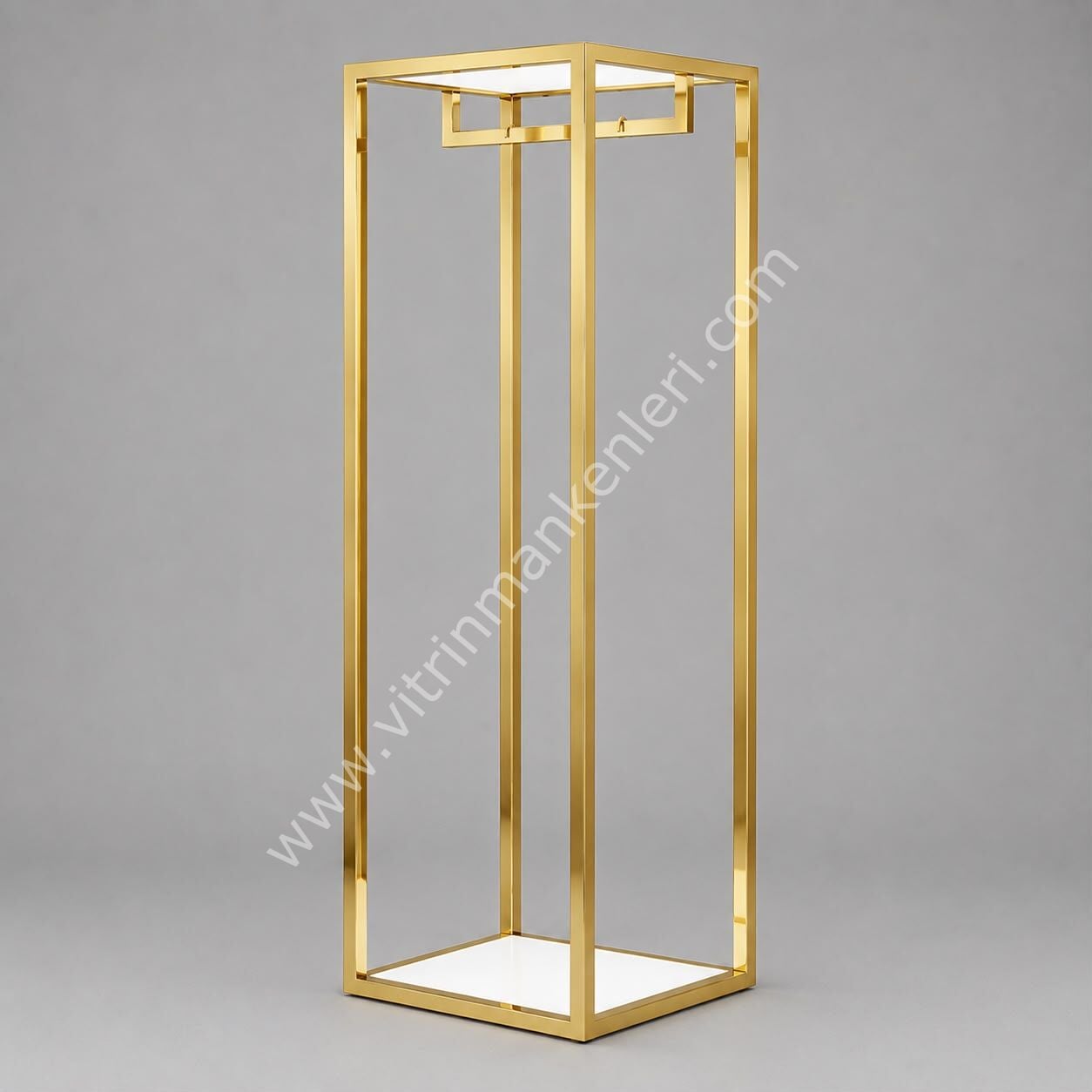 TEKLİ ABİYE STANDI GOLD KAPLAMA
