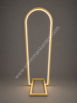 Ledli Stand GOLD STATİK BOYA - 80X140