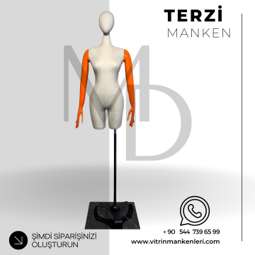 Yeni Seri Dekoratif Bayan Terzi Mankeni