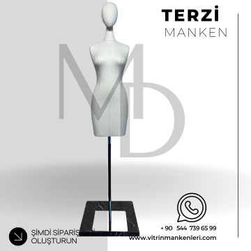 Bayan görsel terzi prova mankenleri