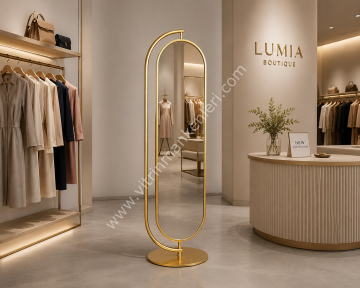 Dekoratif Ayna GOLD ESKİTME