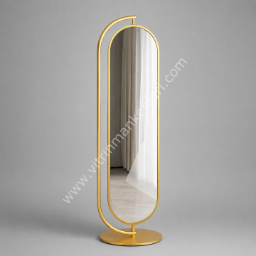 Dekoratif Ayna GOLD STATİK BOYA