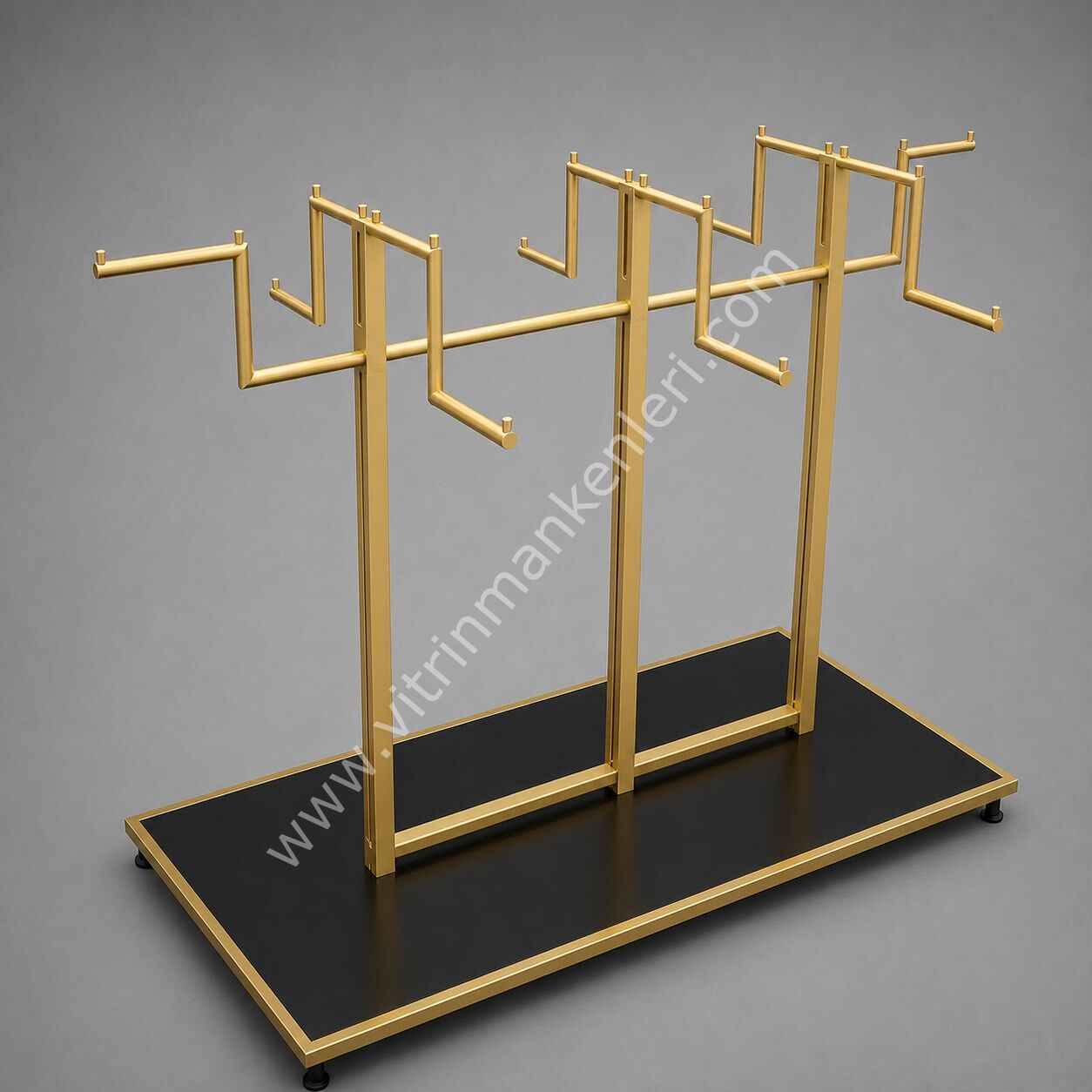 Orta Stand GOLD STATİK BOYA - SİYAH