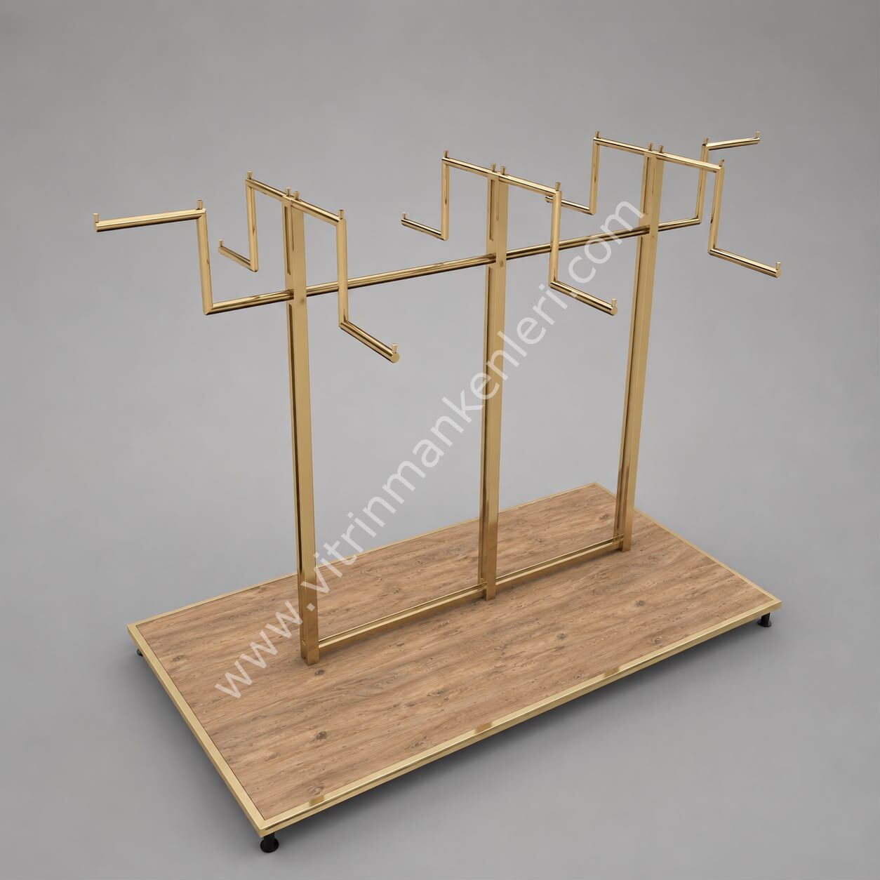 Orta Stand GOLD KAPLAMA - ATLANTİK ÇAM