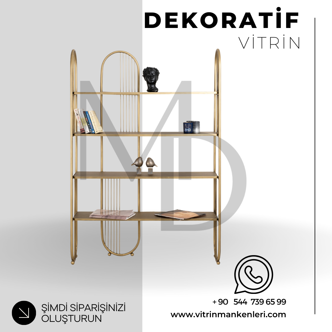 ADA DEKORATİF KİTAPLIK