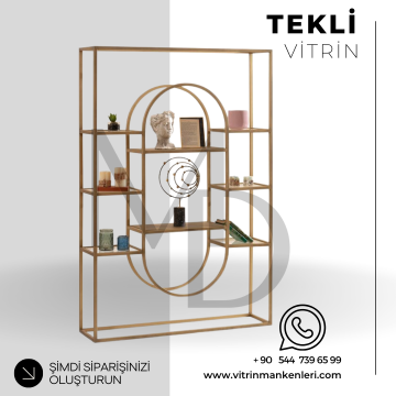 DEKORATİF KİTAPLIK