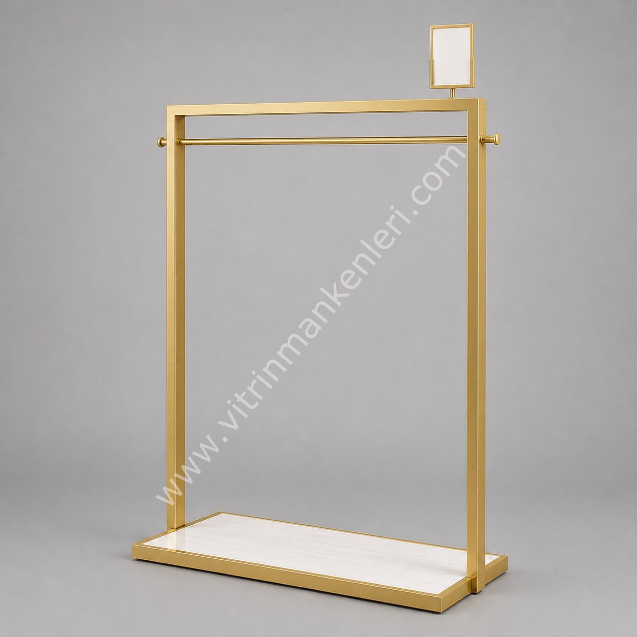 AYARLANABİLİR ORTA STAND GOLD STATİK BOYA
